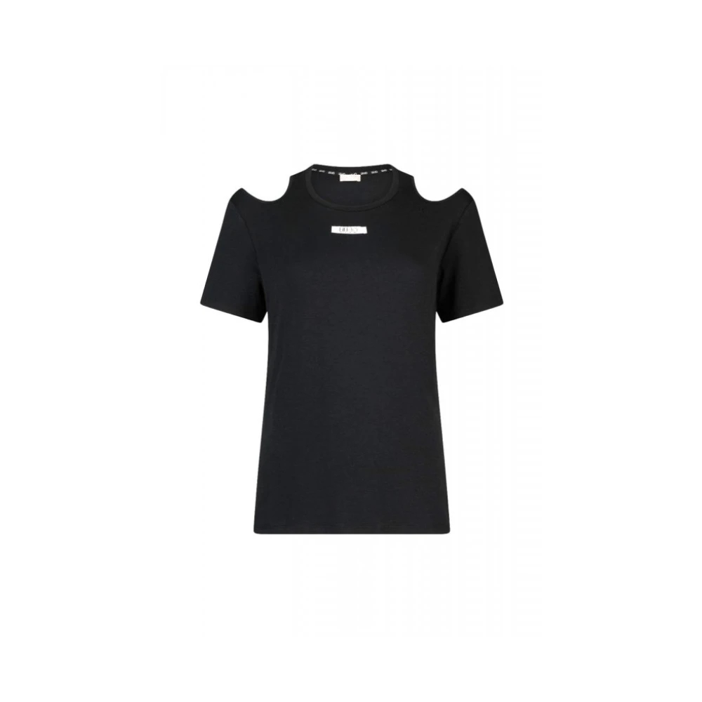 Liu Jo Damen Schwarz - Cut-Out Top - Tops - K - L