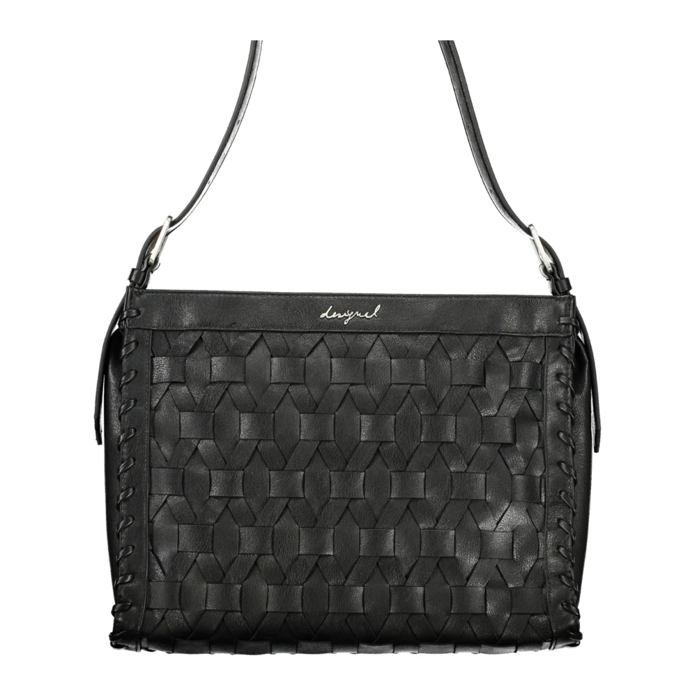 Desigual Damen Schwarz Schultertasche Argon Buxton - Bild 8