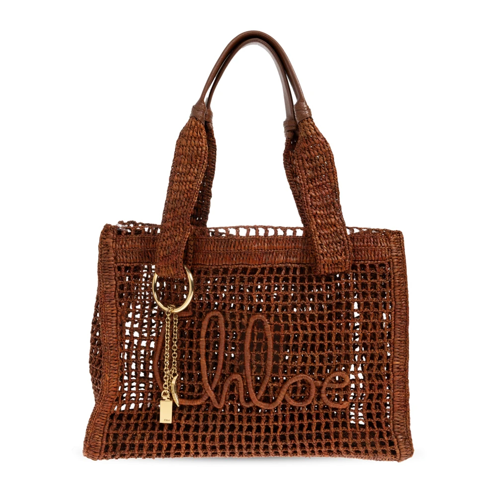 Chloe Damen Braun Tragetasche Summer Banana - Bild 4