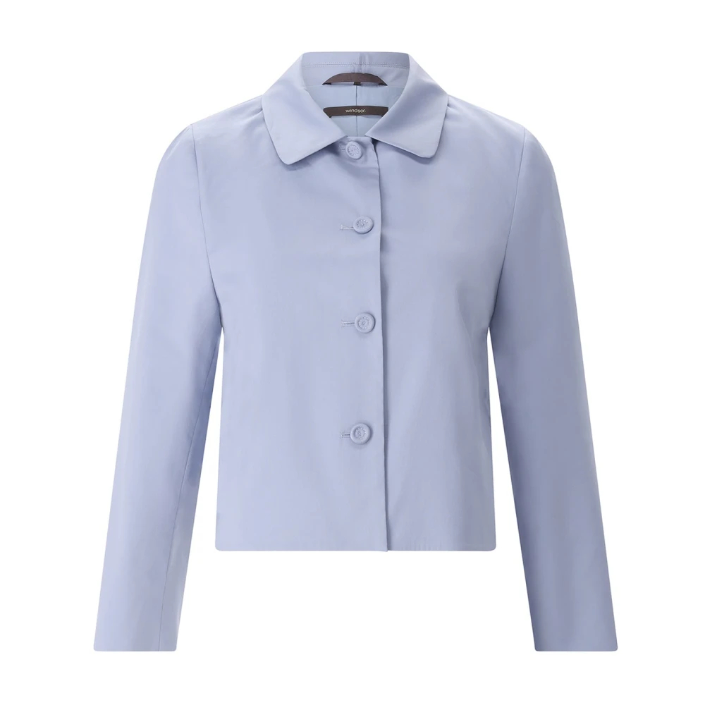Windsor Damen Blau - Cropped Blazer - Jackets - S
