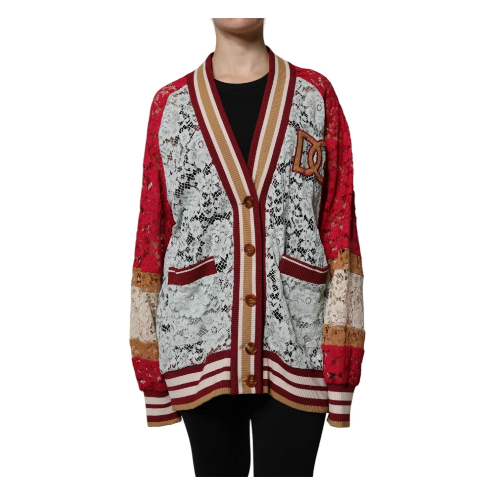 Dolce & Gabbana , Damen, Strickwaren, Mehrfarbig, S - Bild 3