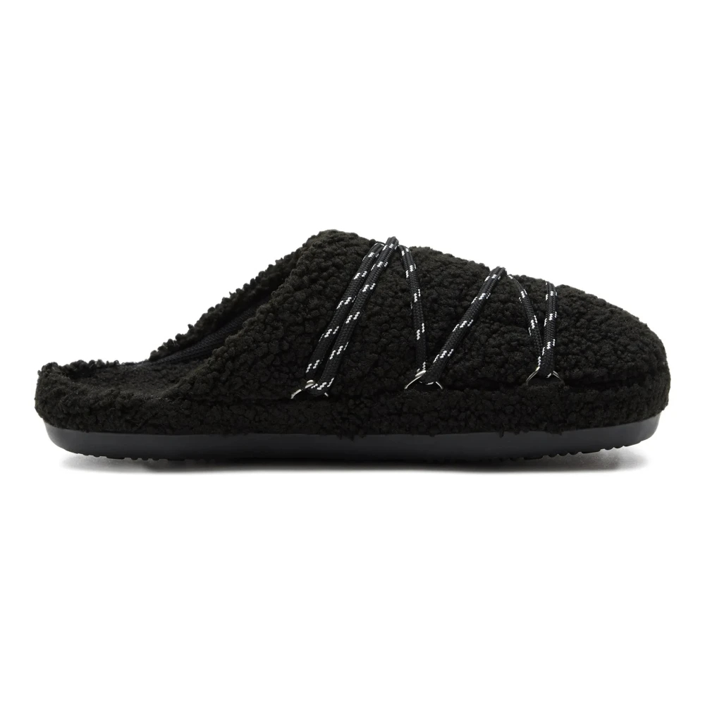 Moon Boot Unisex Schwarz Sneakers Teddy Slipper Eur Größe 38 - Bild 4