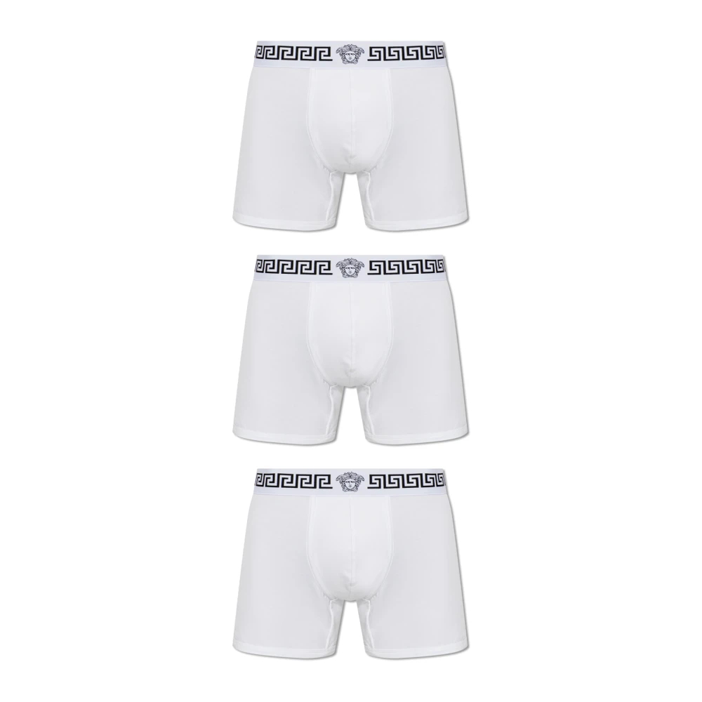 Versace Herren Weiß - Dreierpack Boxershorts - Underwear - 3XL