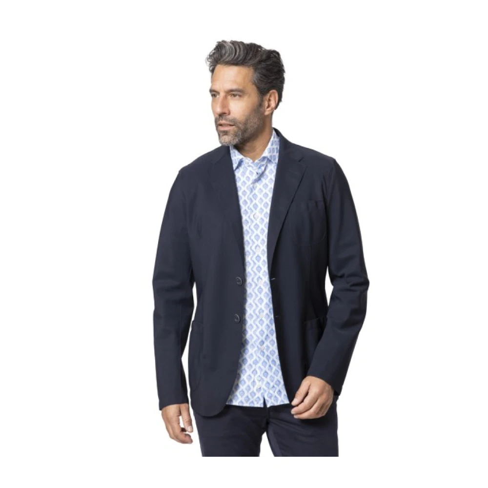 Herno Herren Blau - Marineblauer Blazer - Jackets - L