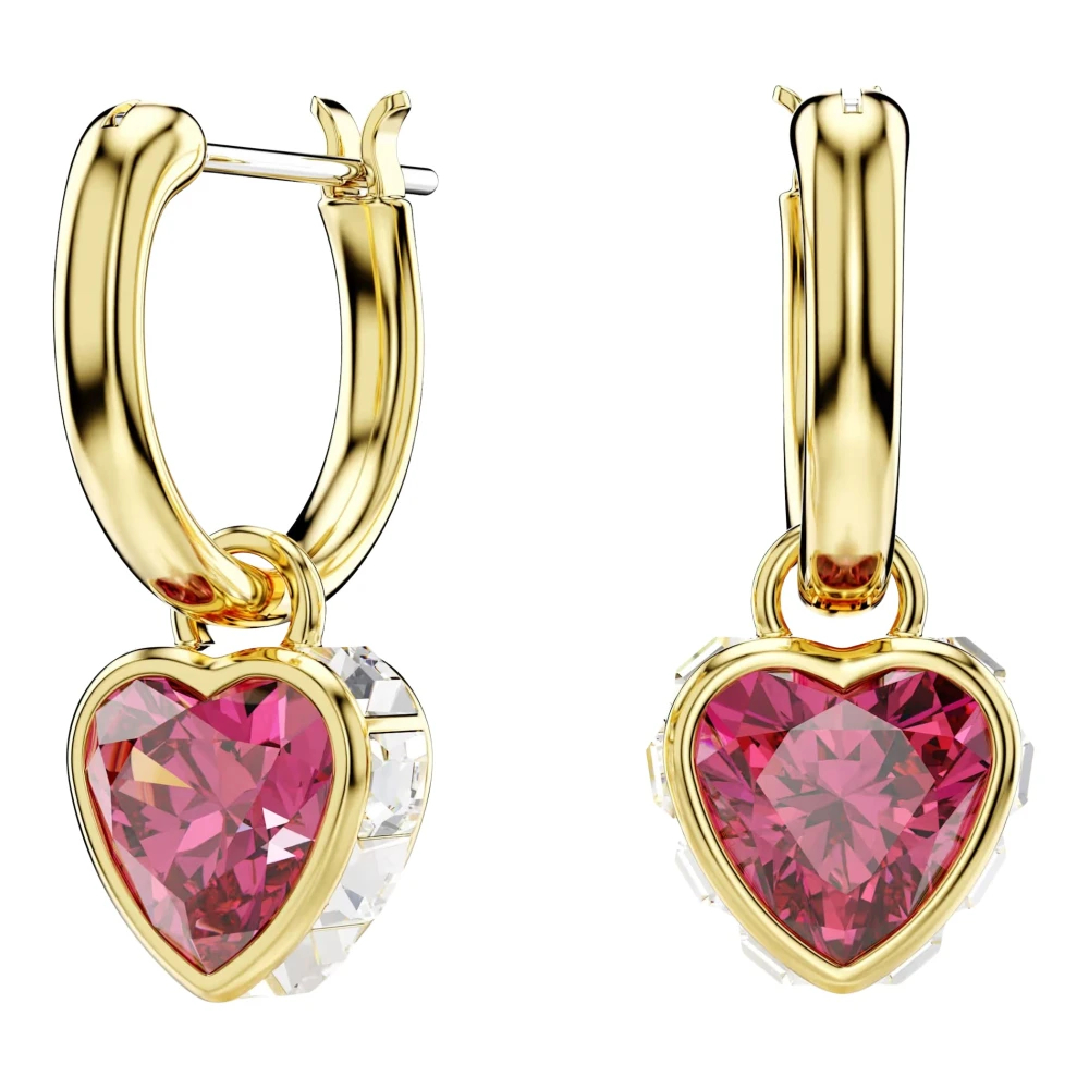 Swarovski Ohrhänger Stilla, Gelbgold, Rosa Metall für Damen 5684760, Christ - Bild 8