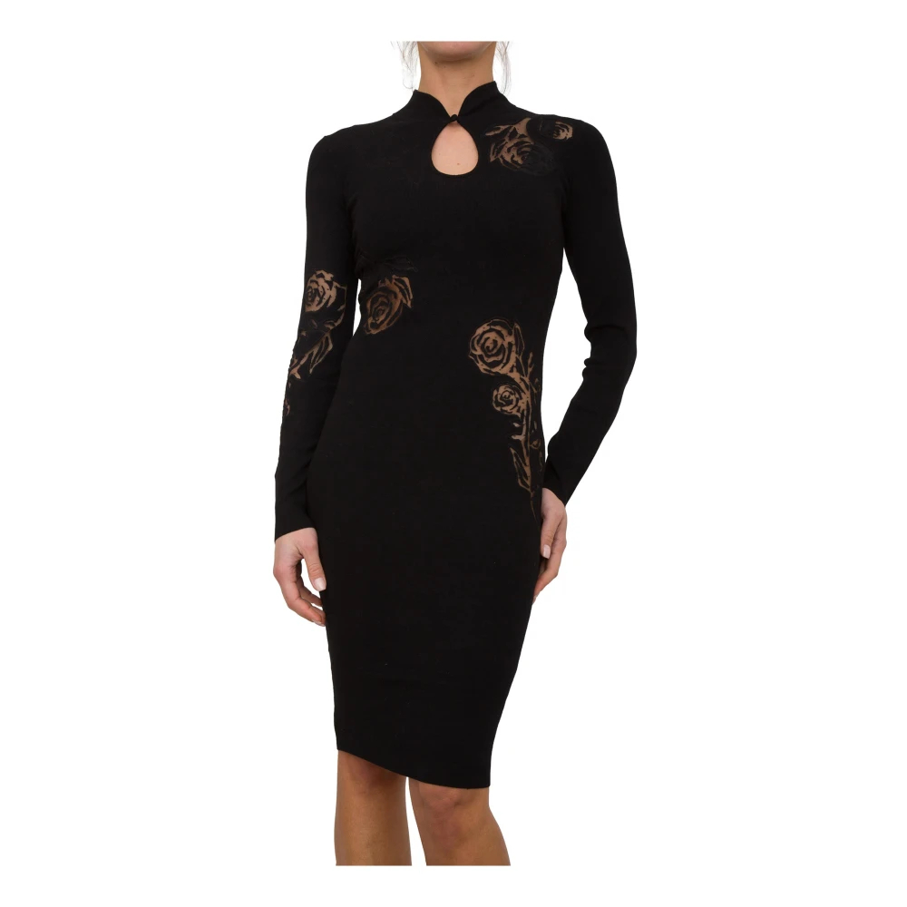 Blugirl Damen Schwarz - Elegantes Es Kleid - Dresses - K - L