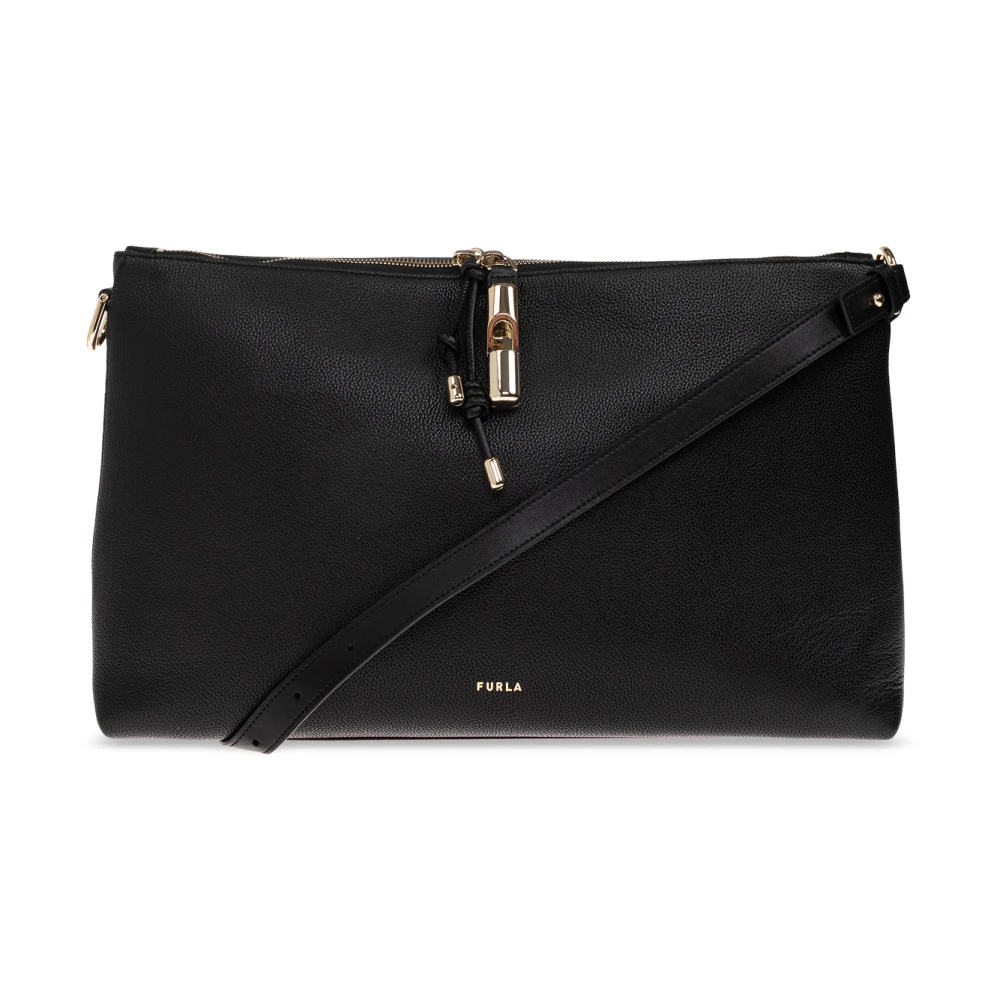 Furla - Ava Tote L - Bags - Damen - Schwarzk - One Size - Bild 6