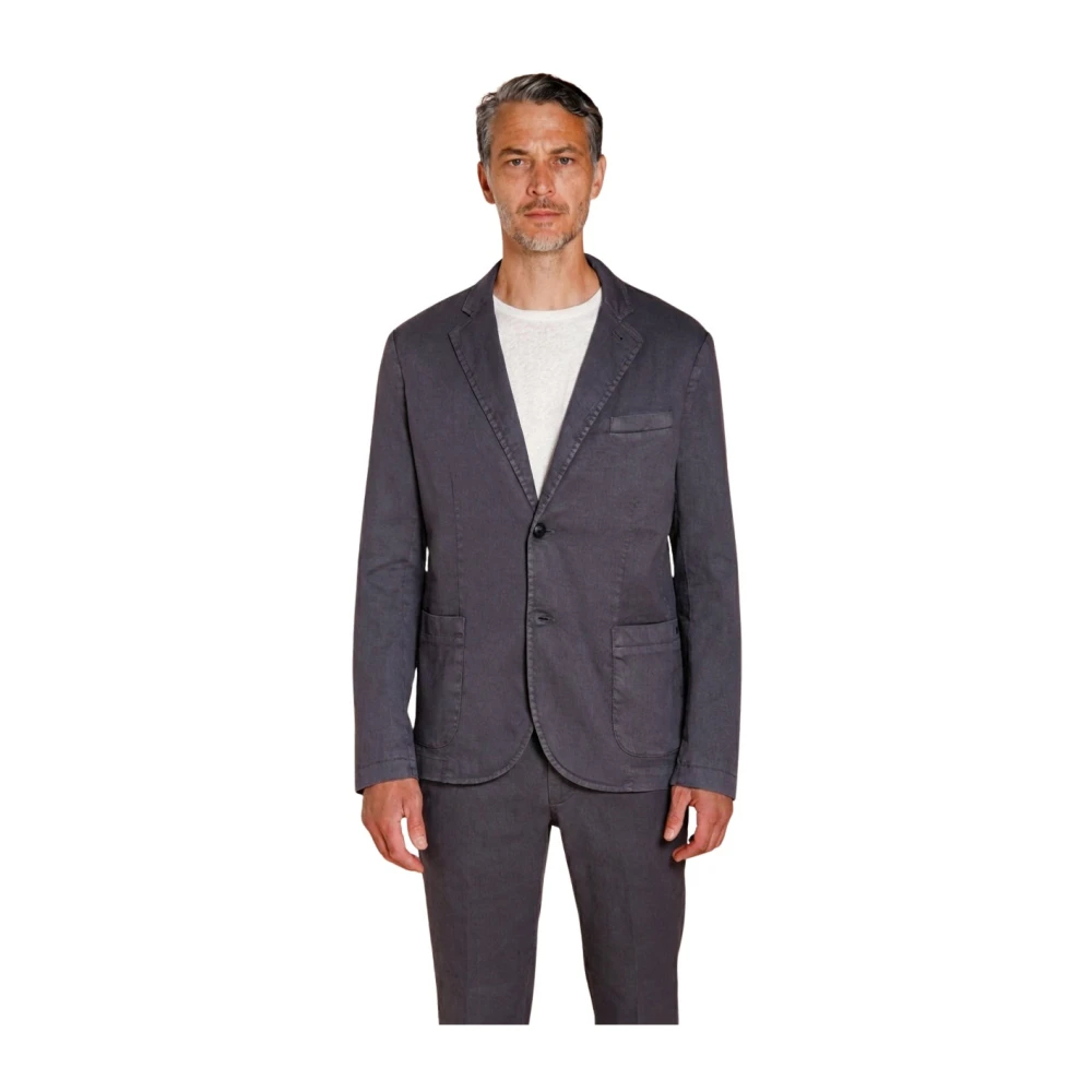 Mason's Herren Blau - Da Vinci Blazer - Jackets - 3XL