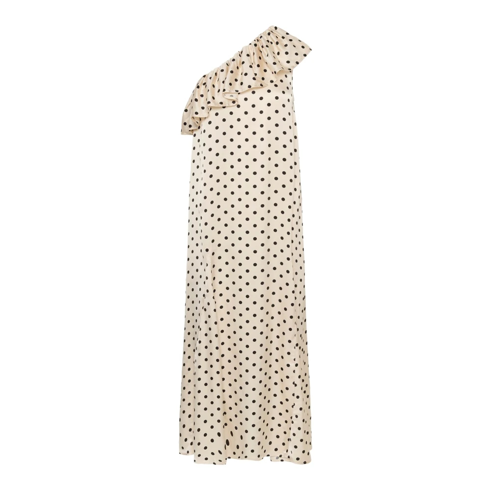 VAN GRAAF Part Two Damen Sand Kleid Chiamakapw Viskose Beige, Größe 44 - Bild 3