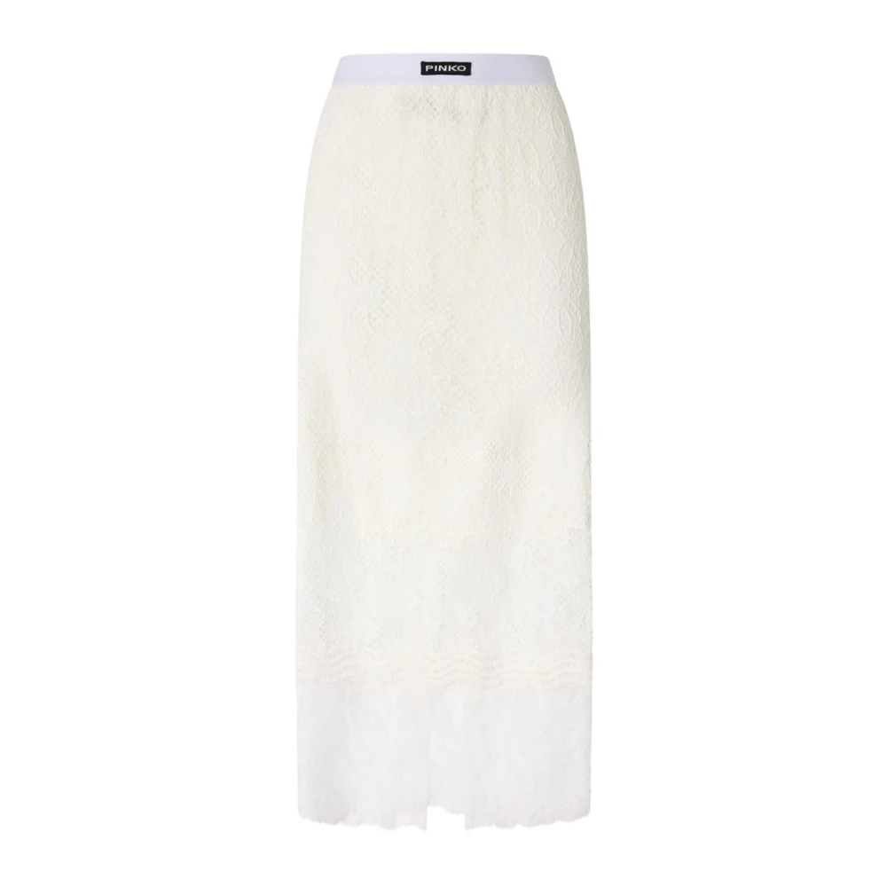Pinko Damen Weiß - Midi-Rock - Skirts - Xs