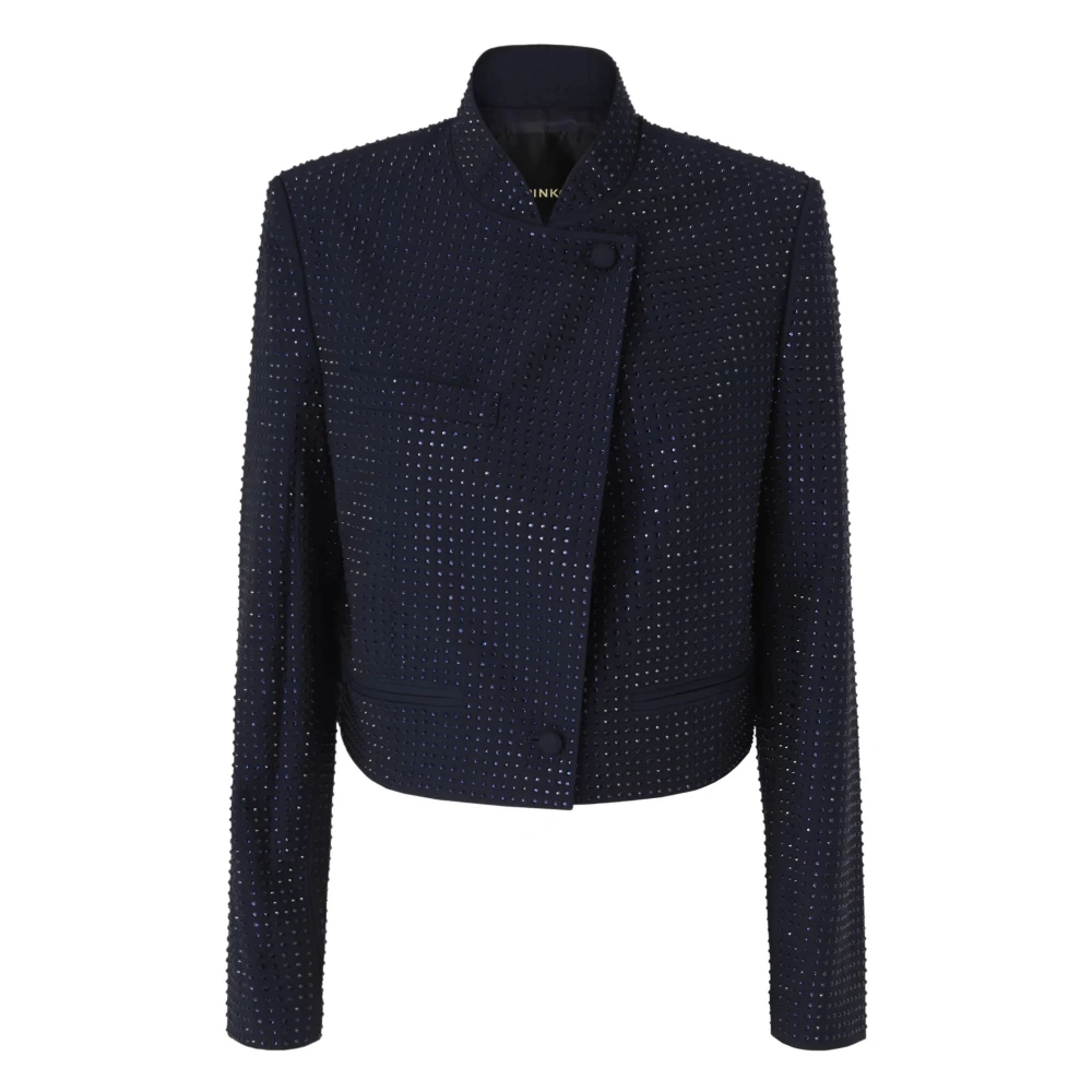 Pinko , Damen, Jacken, Blau, M - Bild 5