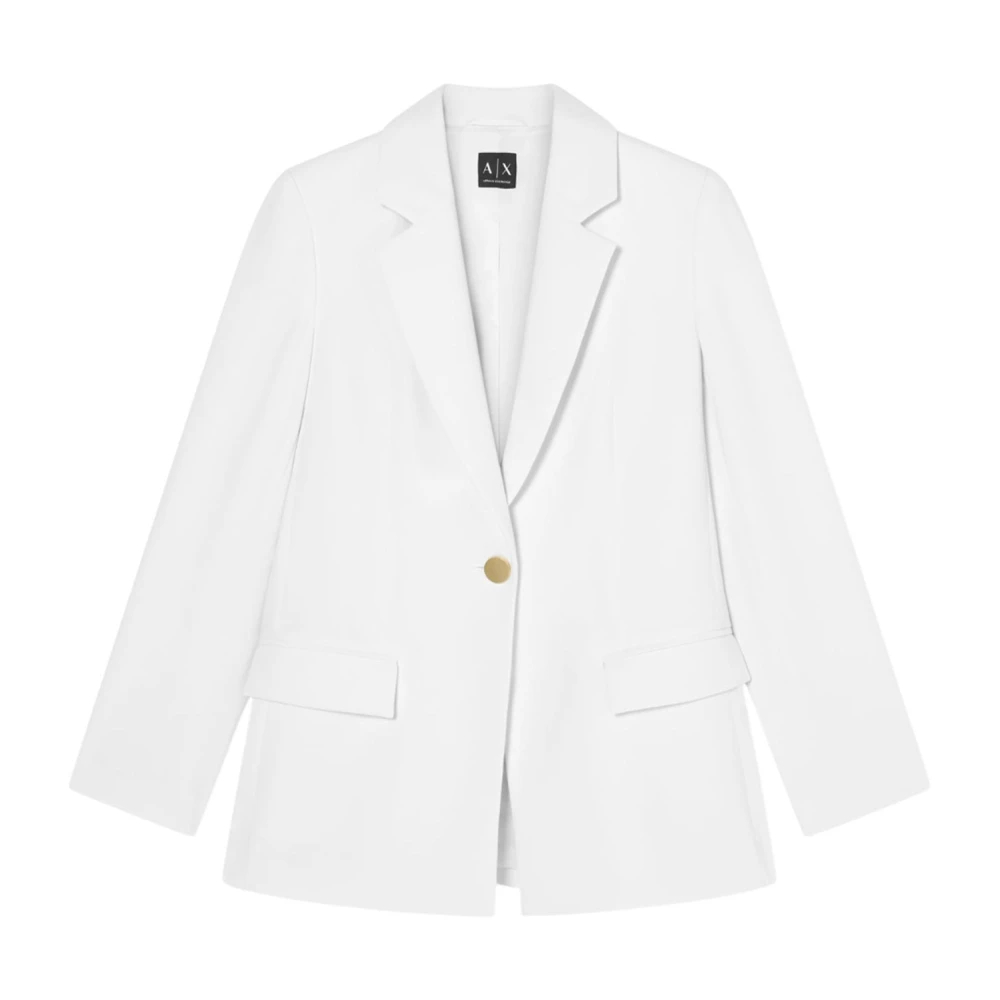 Armani Exchange Damen Weiß - Blazer - Jackets - M