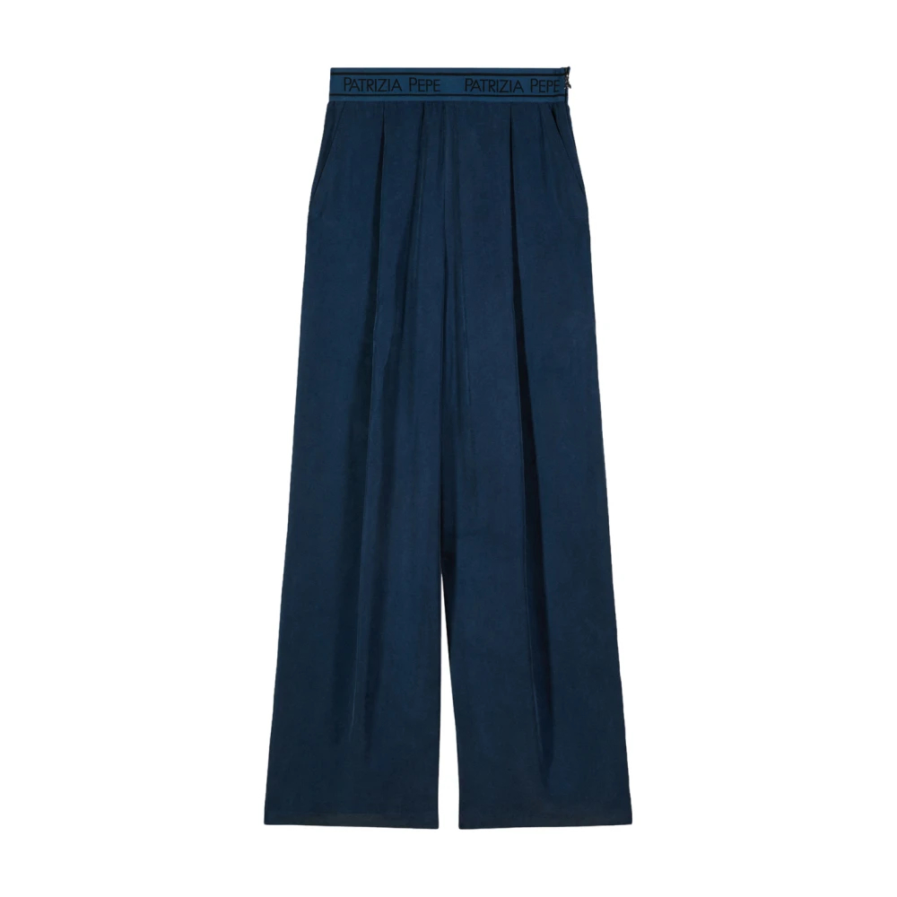 Patrizia Pepe Damen Blau - Palazzo-Hose - Trousers - M