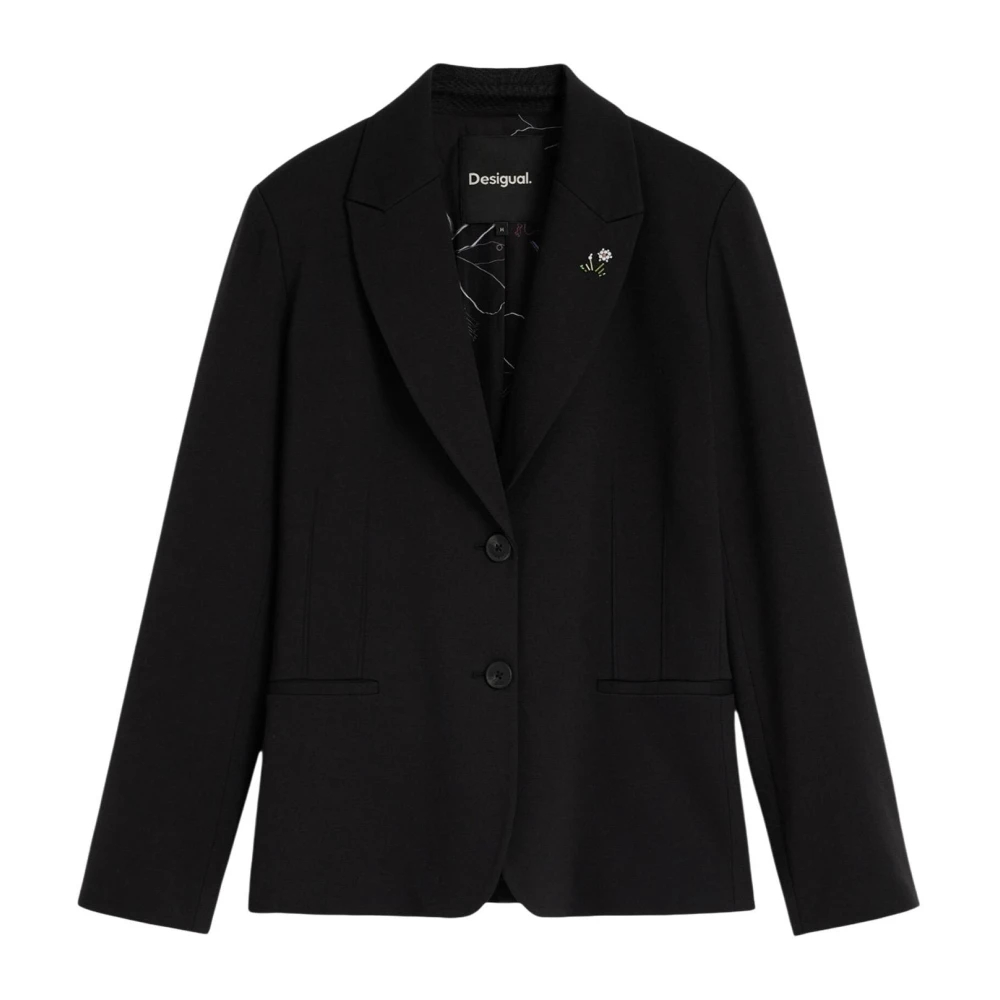 Desigual Damen Schwarz - Blazers - Jackets - K - Xs