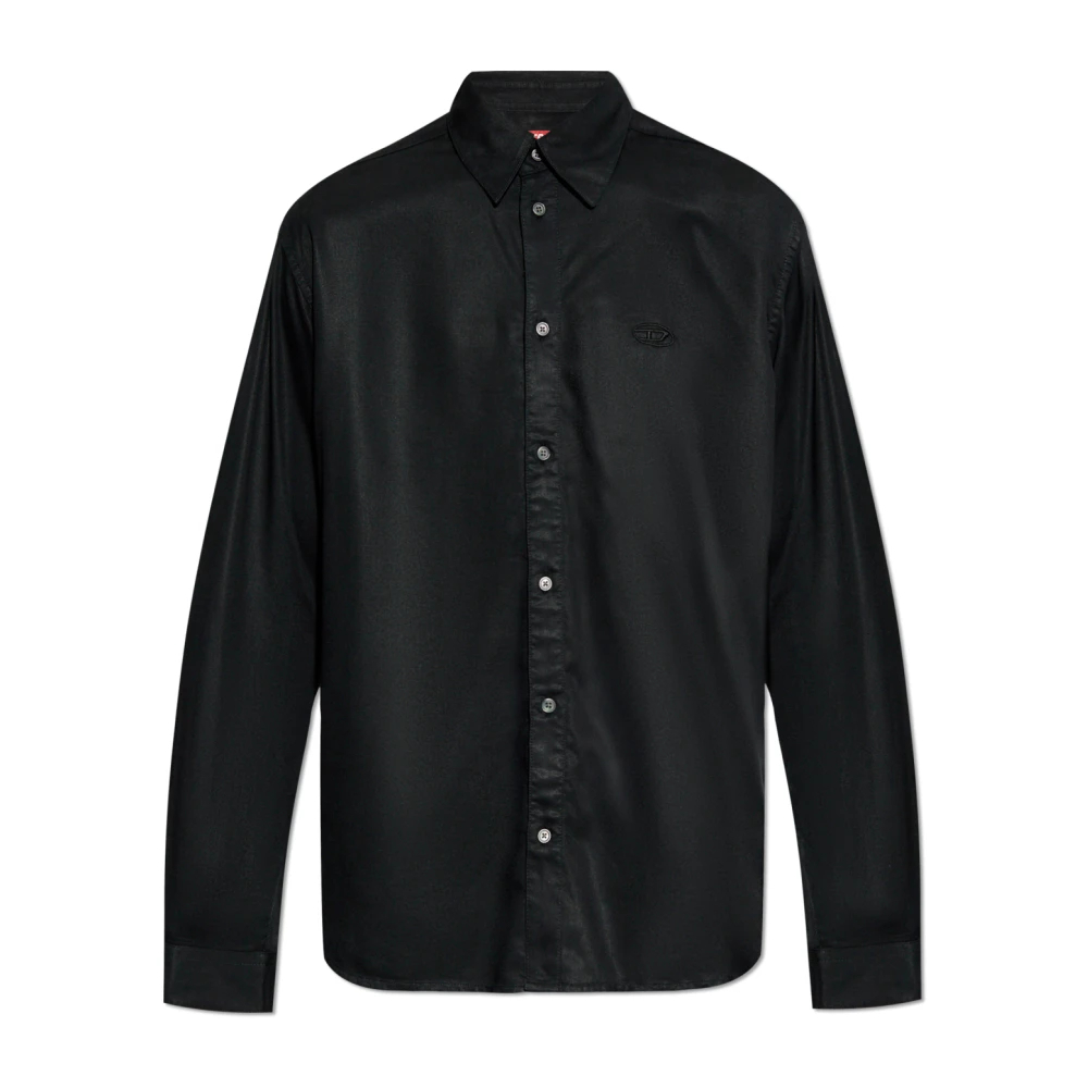 Diesel Herren Schwarz - S-Simply-C Hemd - Shirts - K -3Xl