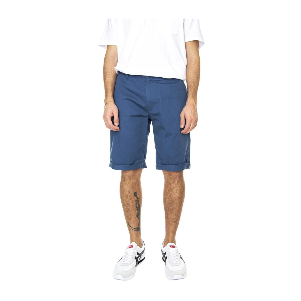 Ben Sherman Herren Blau - Bermuda - Shorts - W30