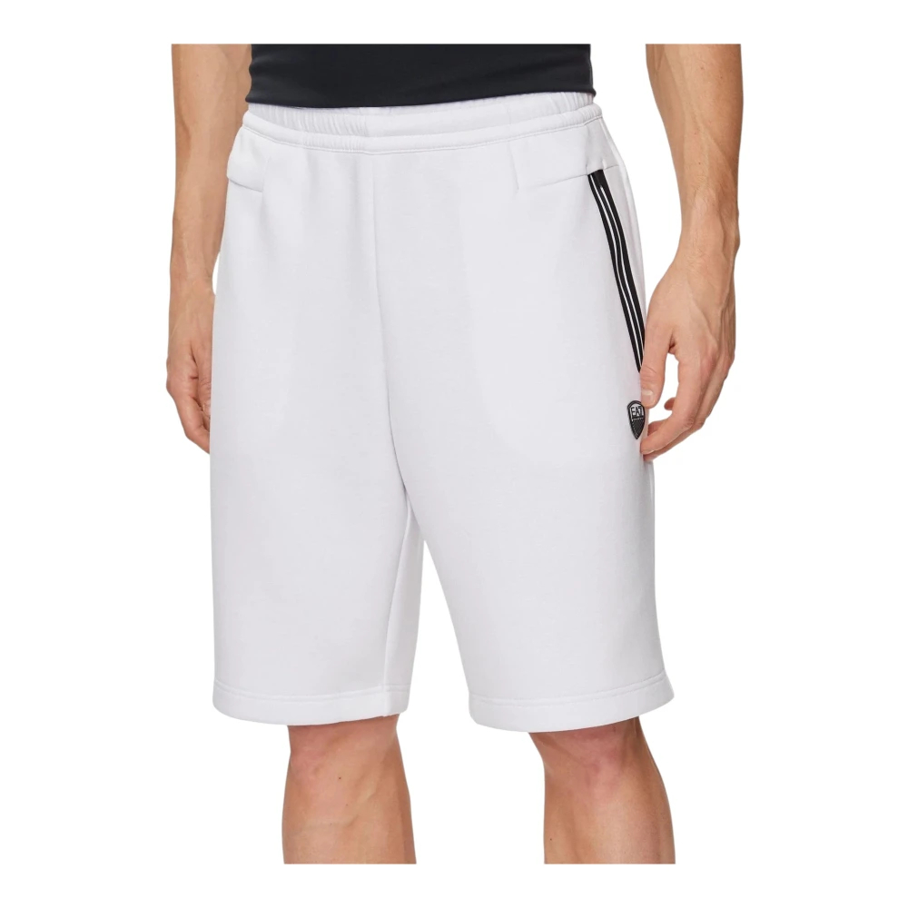 Emporio Armani Herren Weiß - Bermuda Ea7 - Shorts - 3XL