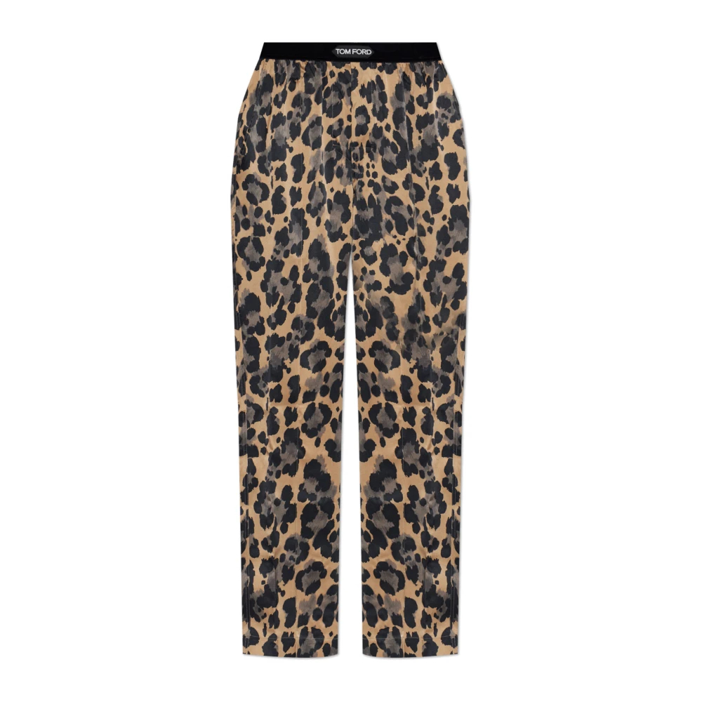 Tom Ford Herren Braun - Seiden-Pyjamahose - Nightwear & Lounge - S