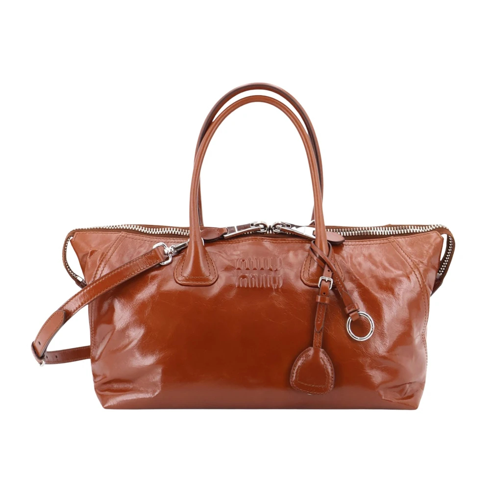 Miu Miu Shiny Leather Bag - Bild 3