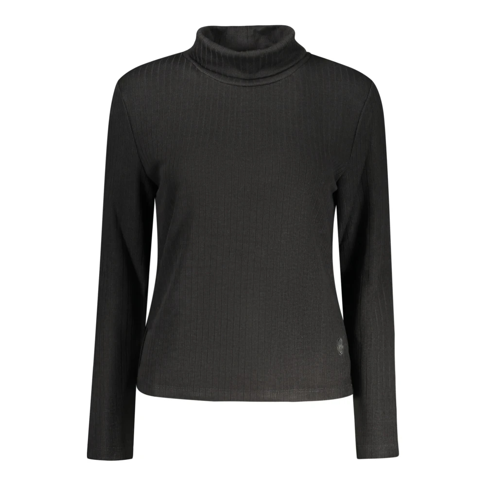 North Sails Damen Schwarz - Langärmliger Rollkragenpullover - Knitwear - K - S