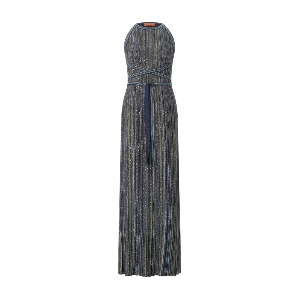 Missoni Damen Grün - Ärmelloses Maxikleid - Dresses - S