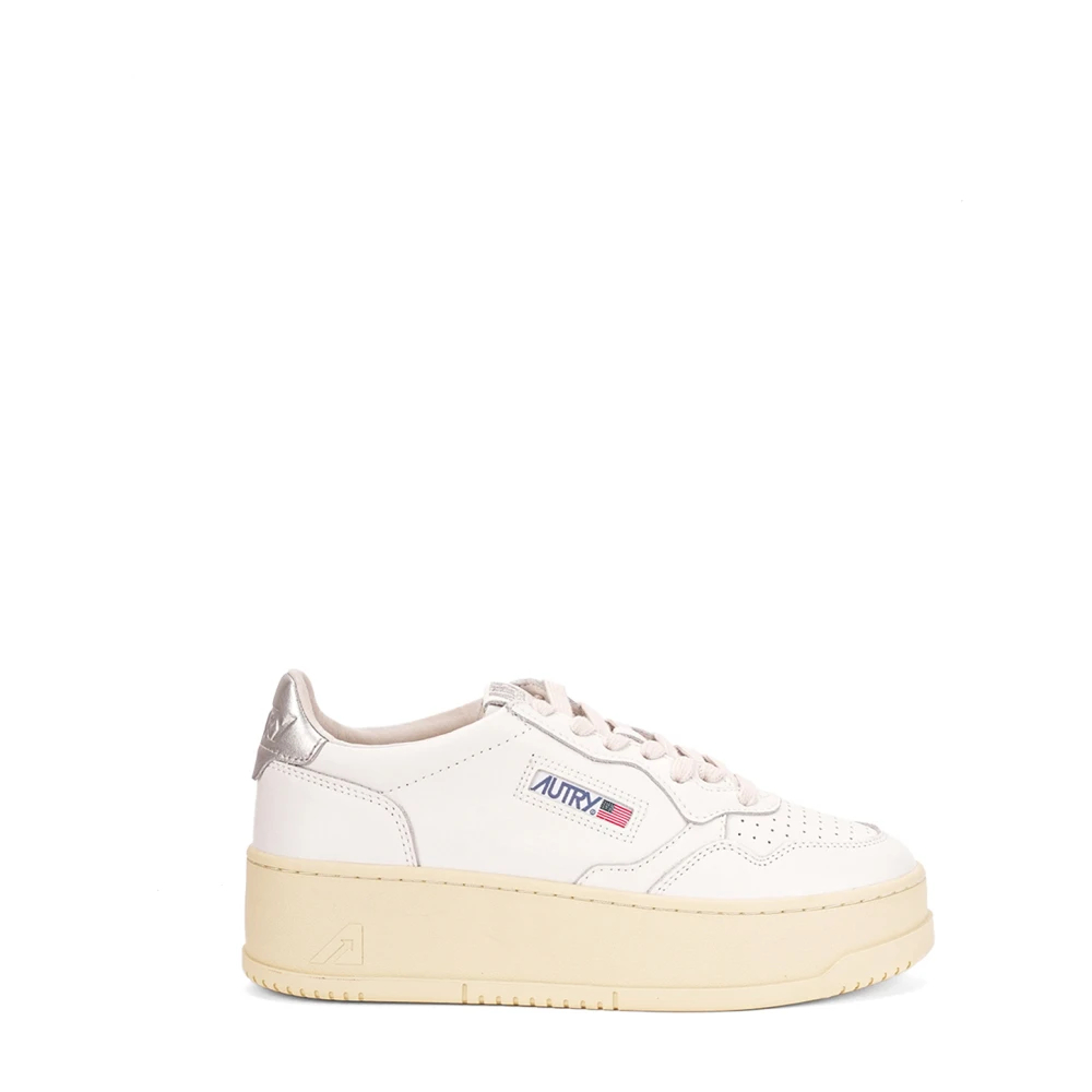 AUTRY | White leather Medalist Platform sneakers | female | 40 - Bild 3