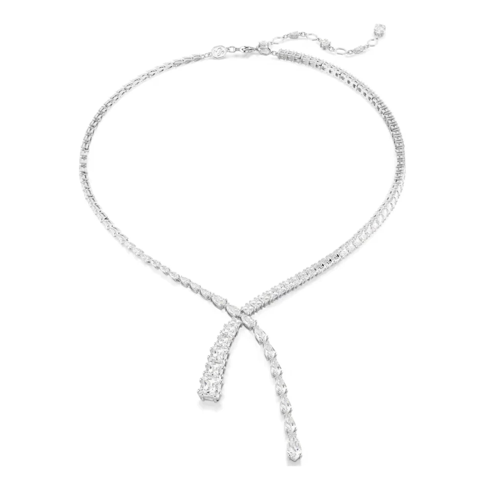 Swarovski - Matrix Y-Halskette - Accessories - Damen - Grau - One Size - Bild 6