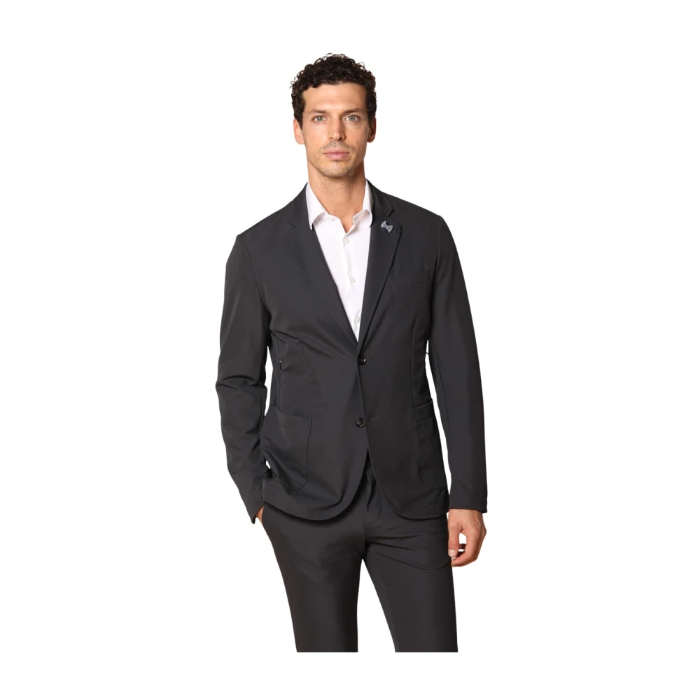 Mason's Herren Grau - Da Vinci Tech Dynamic Blazer - Jackets - L