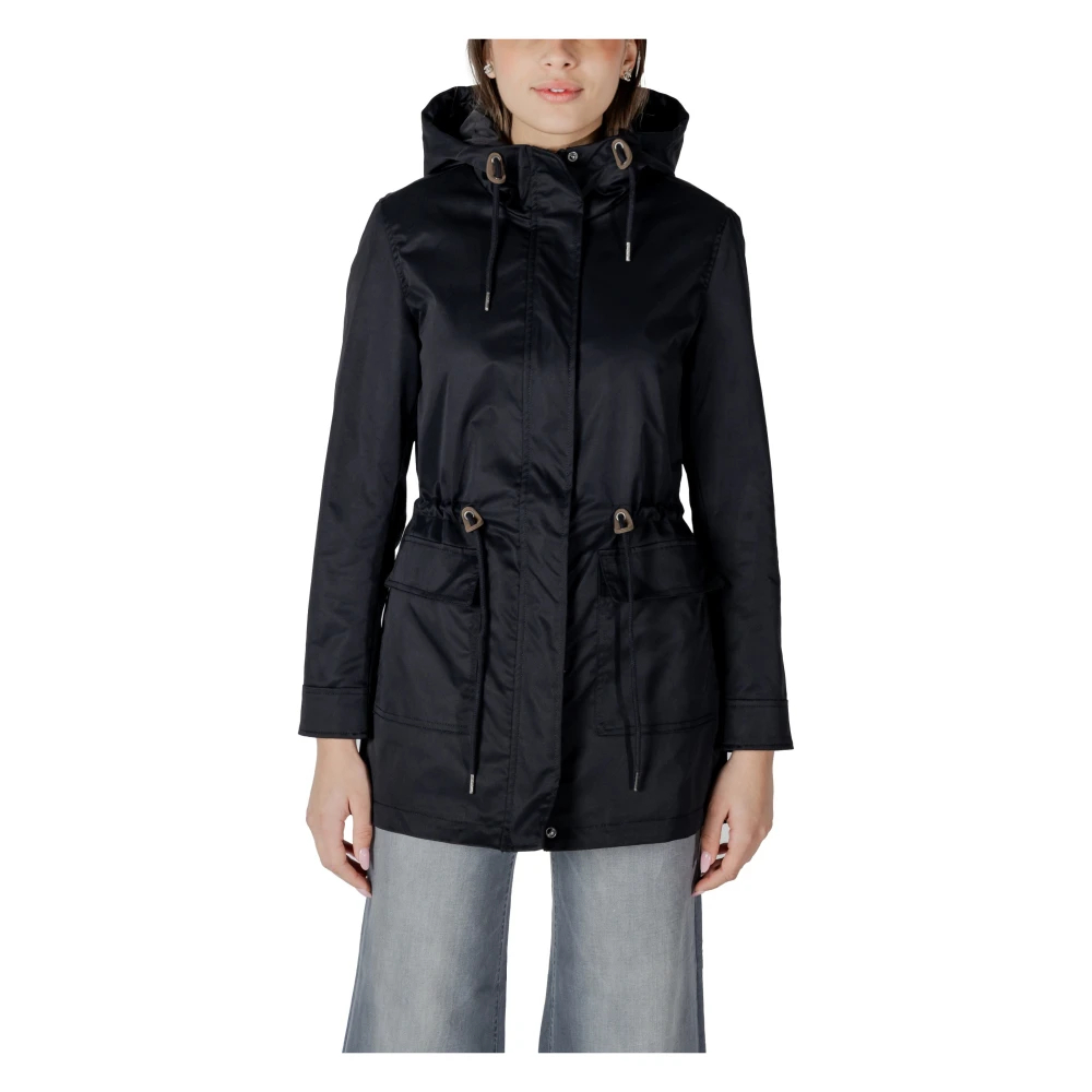 Only Damen Schwarz Parka Frau Onllouise Life - Bild 6