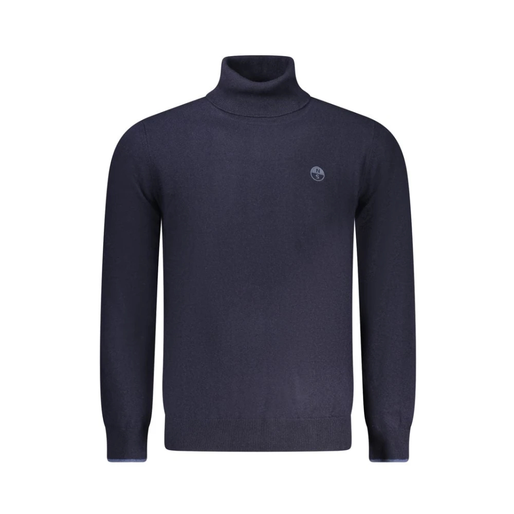 North Sails, Herren, Pullover, Blue Polyamide Men's Sweater, Blau, (XL) - Bild 5