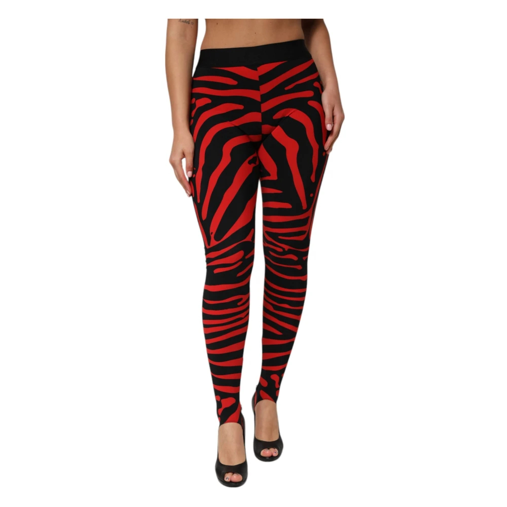 Dolce & Gabbana Damen Multicolor - Leggings Pants - Trousers - Mehrfarbig - S