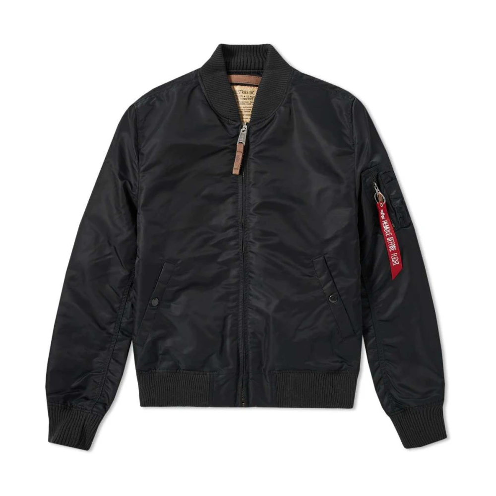 Alpha Industries Herren Schwarz – Ma1 – Bomberjacke In - Bild 5