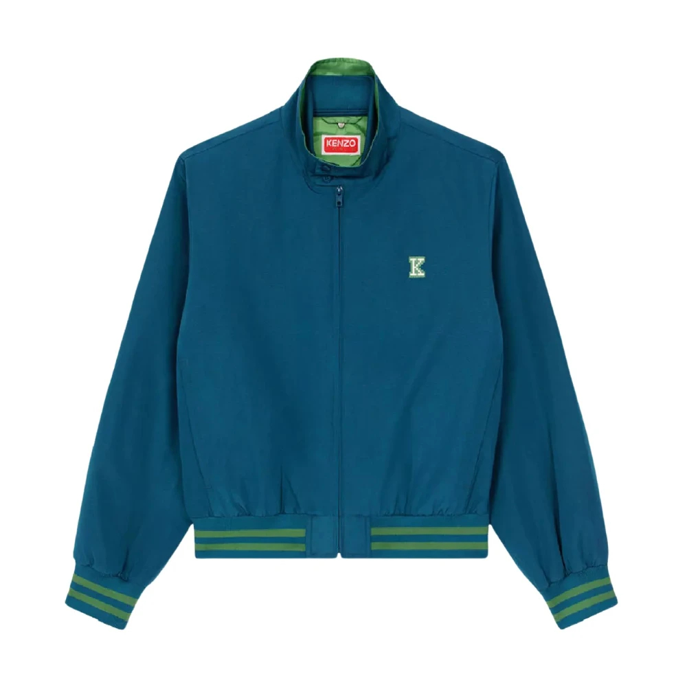 Kenzo Herren Blau - E Bomberjacke Mit Weste - Jackets - S