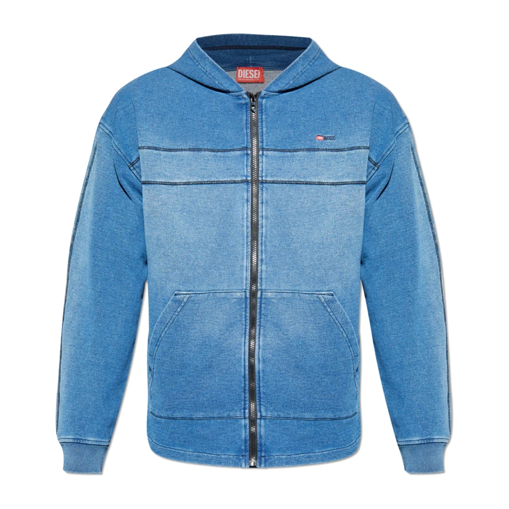 Diesel - Sweatshirts & Hoodies - Sweatshirts & Hoodies -Herren -Blau -M