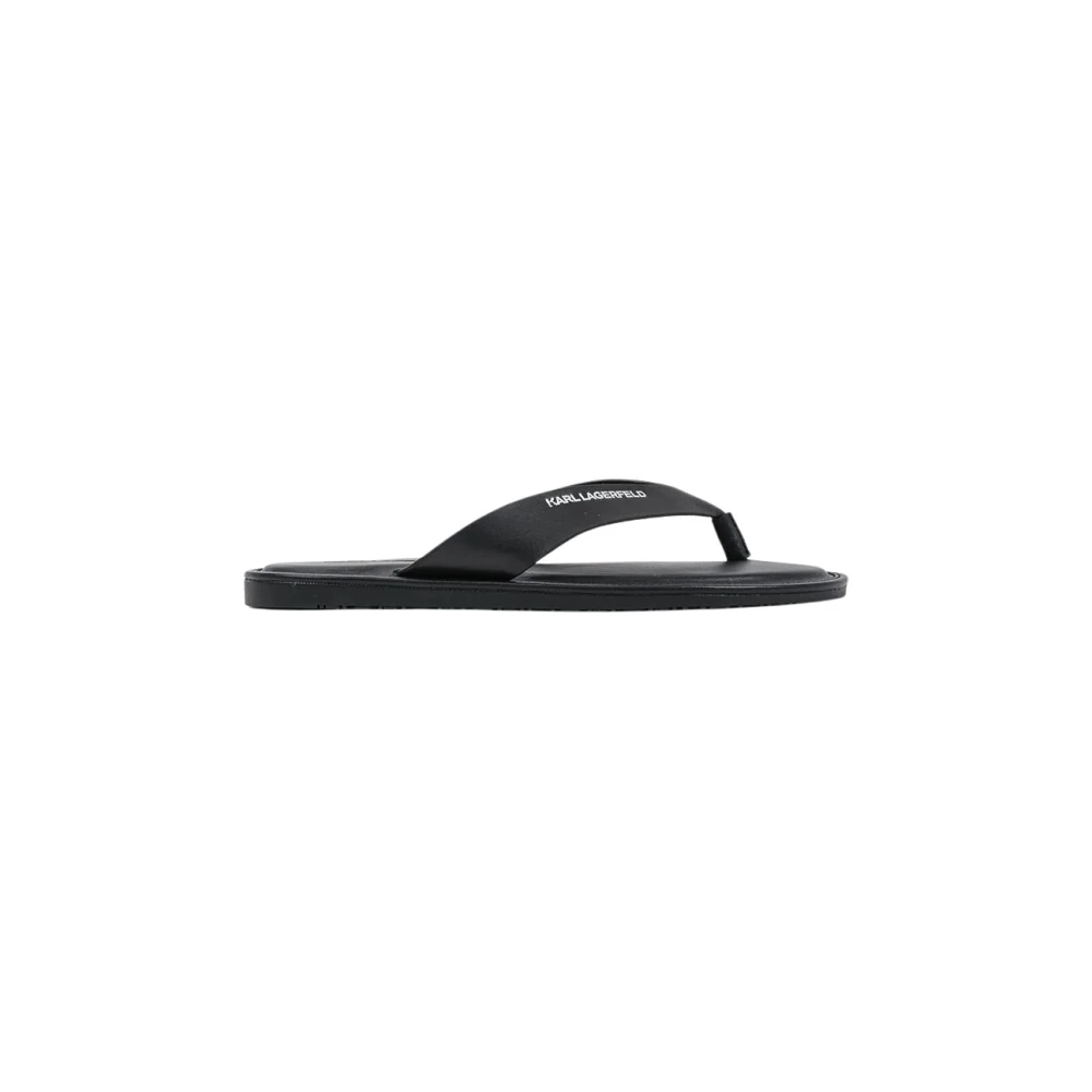 Karl Lagerfeld Herren Schwarz Zehentrenner Kastor Iv Kl70206c 41 - Bild 3