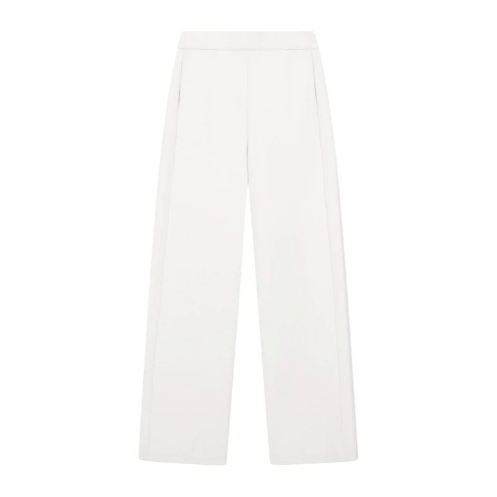 Emporio Armani Damen Weiß - Asv Double Jersey Hose - Trousers - M