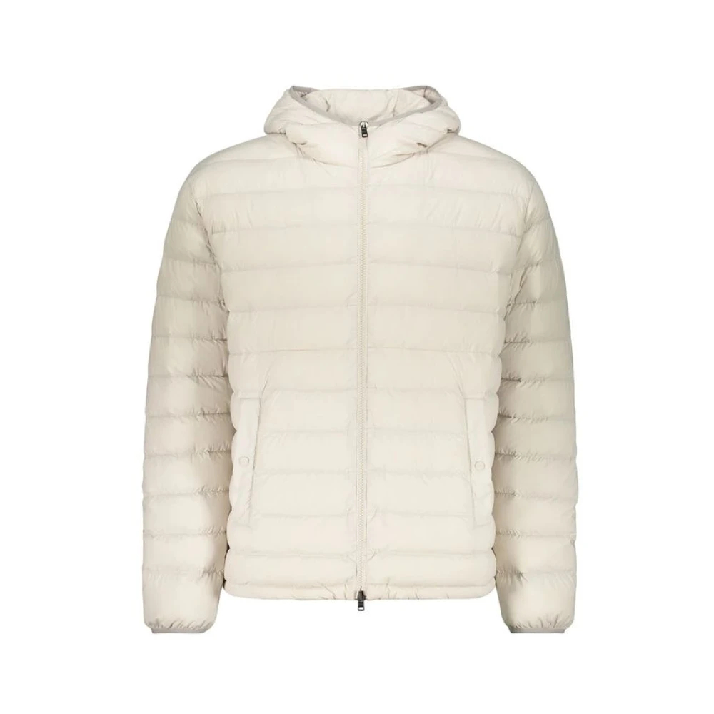 Herno Herren Weiß - Zweifarbige Shell-Jacke Aus Polyamid - Jackets - Xl