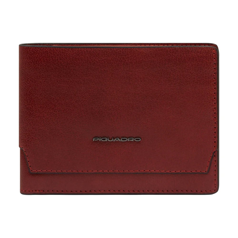 Piquadro Herren Rot - Geldbörse Mit Münzfach - Accessories - One Size