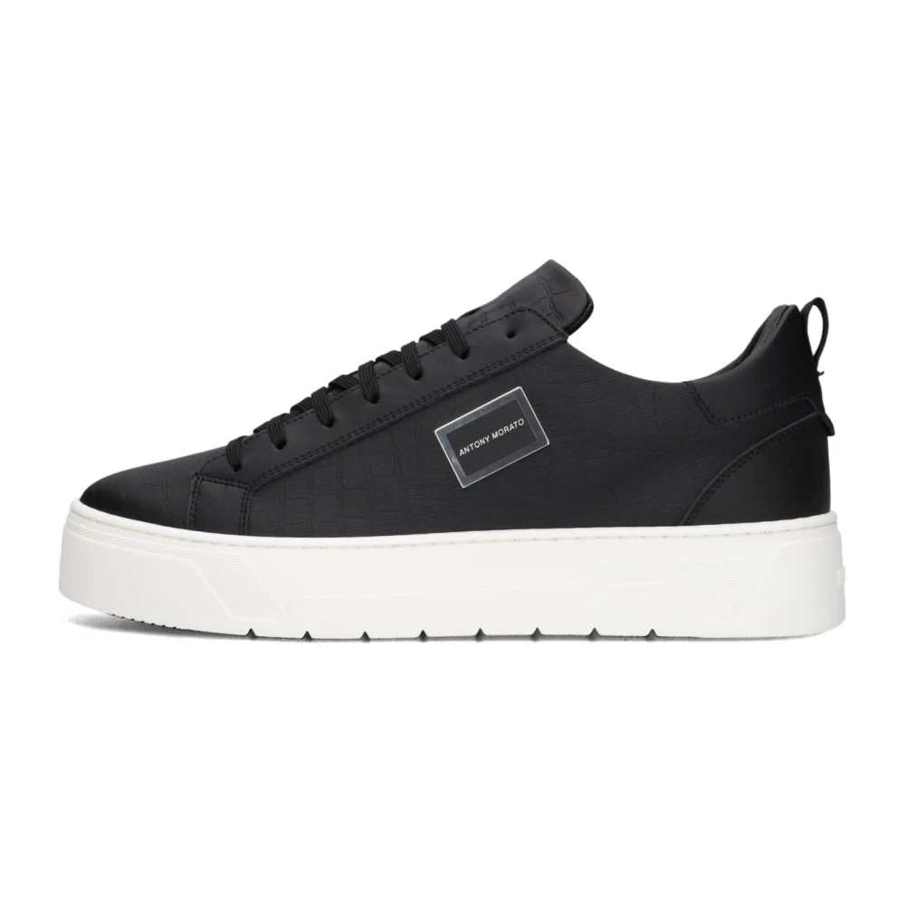 Antony Morato Herren Schwarz - E Stilvolle -Sneaker - Shoes - K -41 Eu