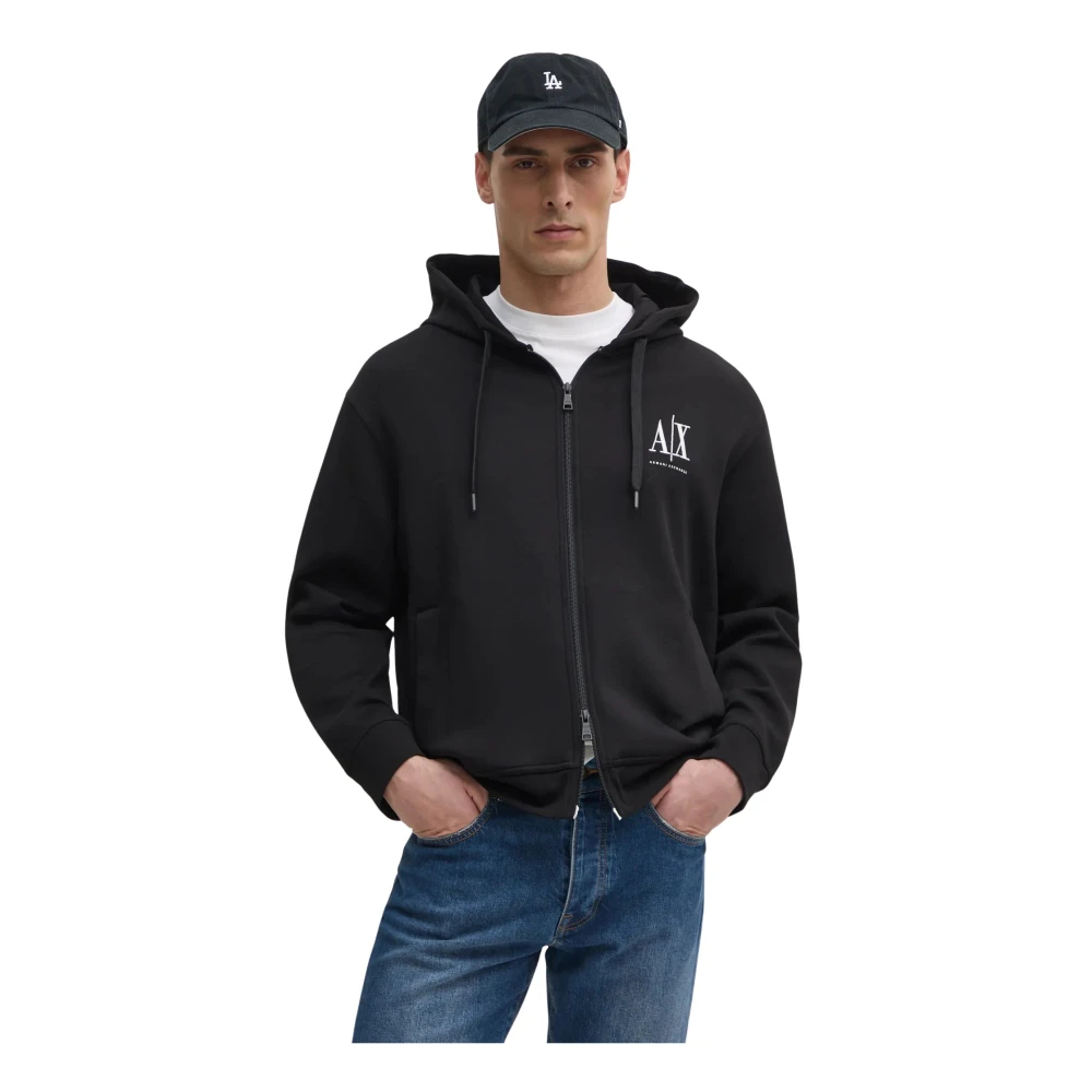 Armani Exchange - Herren Capsulate Sweatshirt - Sweatshirts & Hoodies - Herren - Schwarzk - 2XL - Bild 9