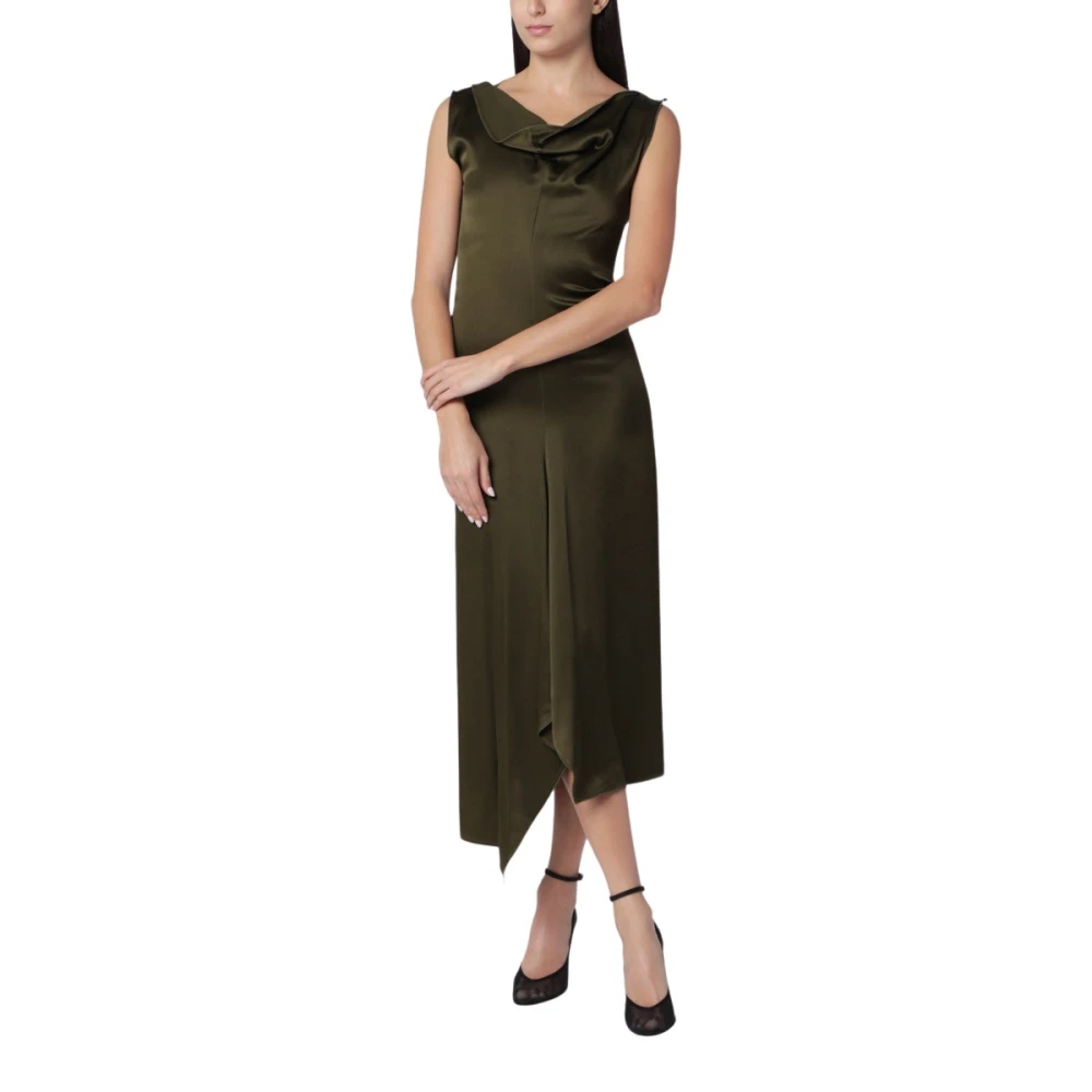 Victoria Beckham , Damen, Kleider, Grün, 2XS - Bild 4