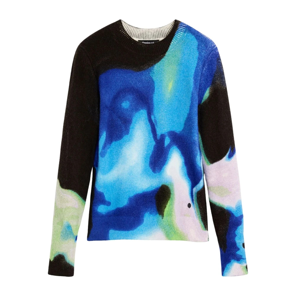 Desigual Damen Blau Pullover Mittel - Bild 5