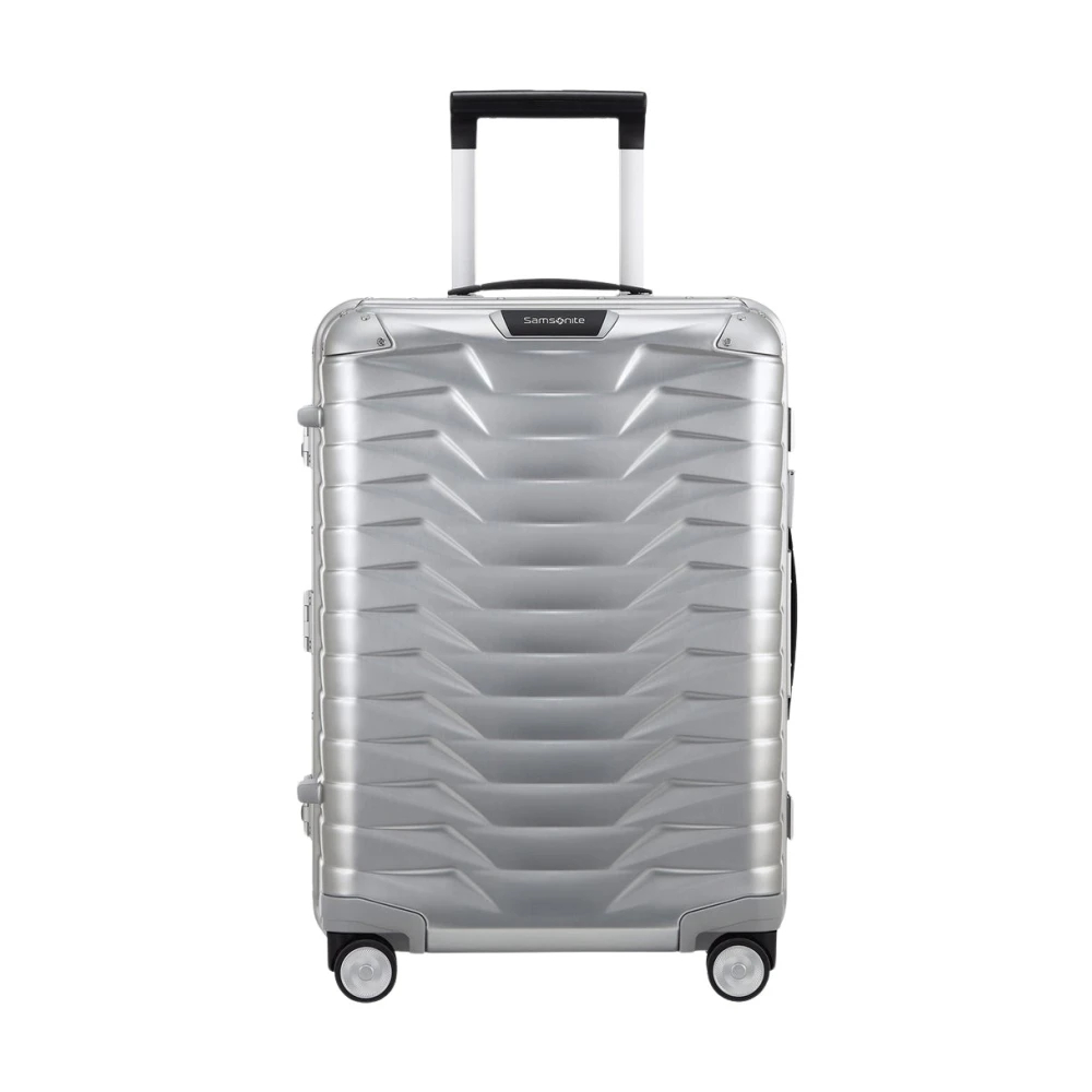Samsonite Proxis Alu Trolley mit 4 Rollen 55cm Aluminium - Bild 4