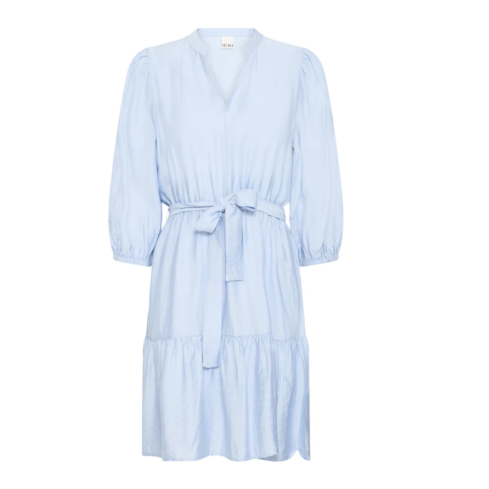 Ichi Damen Blau Kleid Wilma 2 - Bild 4