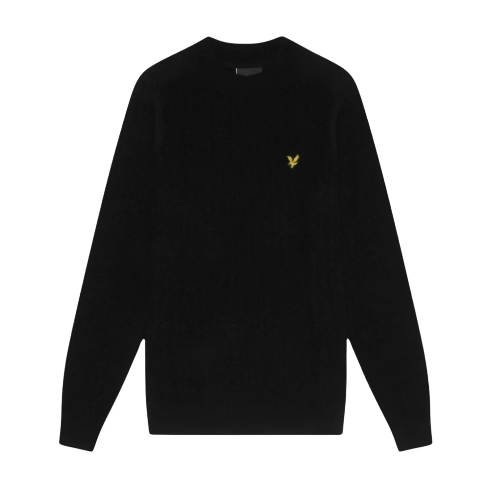 Lyle & Scott , Herren, Strickwaren, Schwarzk, Xs - Bild 4