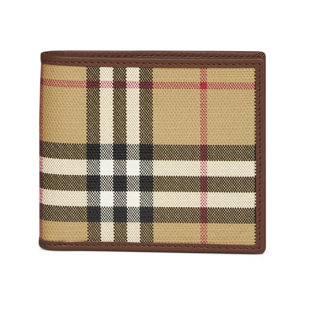 Burberry - Bedruckte Canvas Geldbörse - Accessories - Herren - Beige - One Size - Bild 7