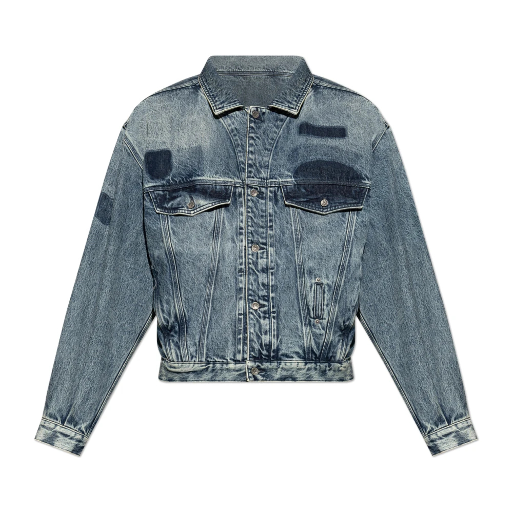 Diesel Unisex Blau - D-Denver-S2 Denim Jacket - Jackets - 2XL