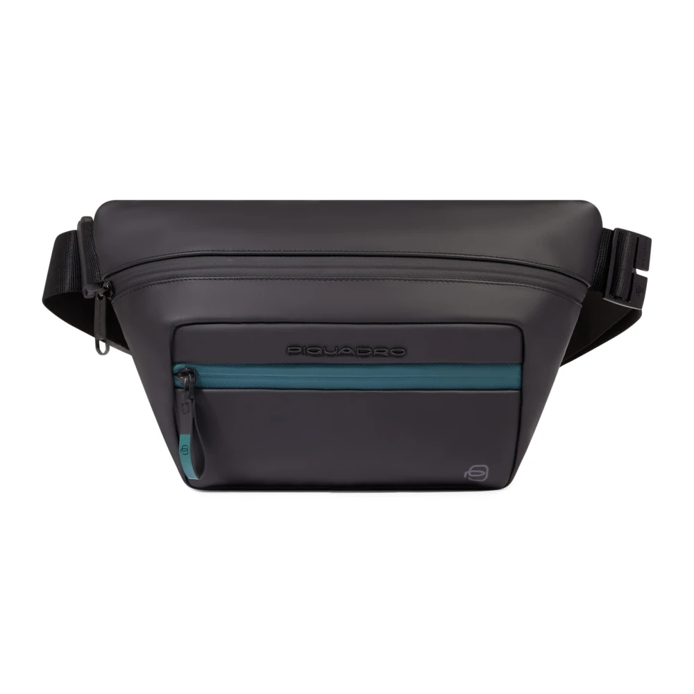 Piquadro Herren Schwarz - Corner 2.0 Bauchtasche - Bags - K - One Size