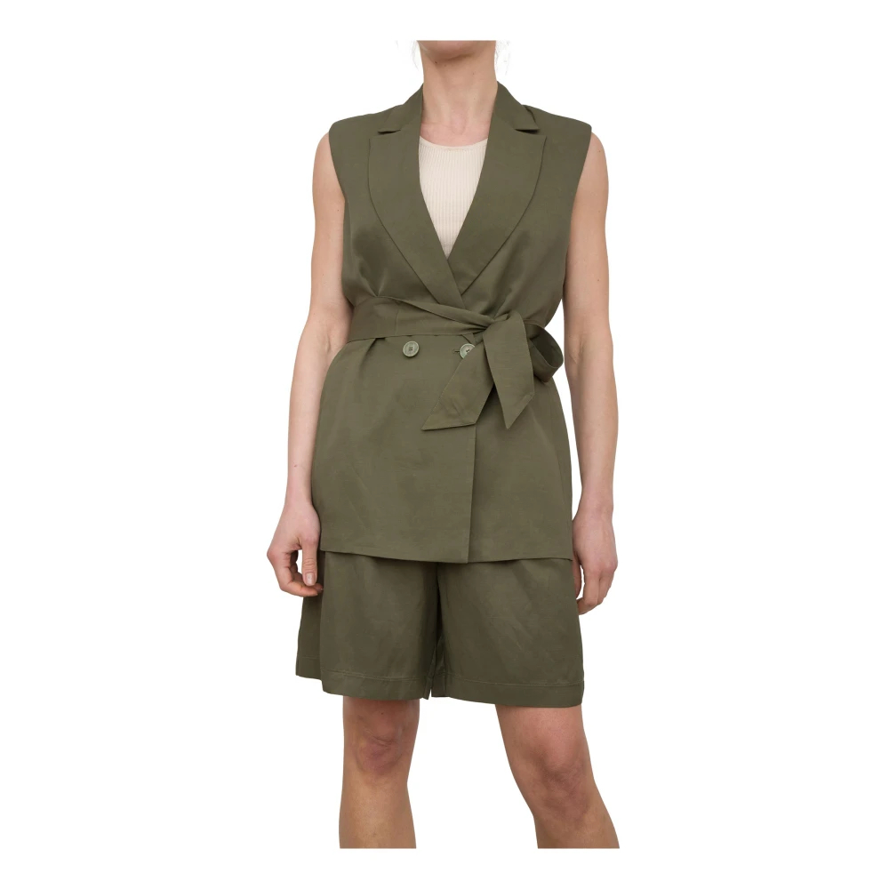 Nenette Damen Grün - Giacca S/Maniche Monopetto - Jackets - M