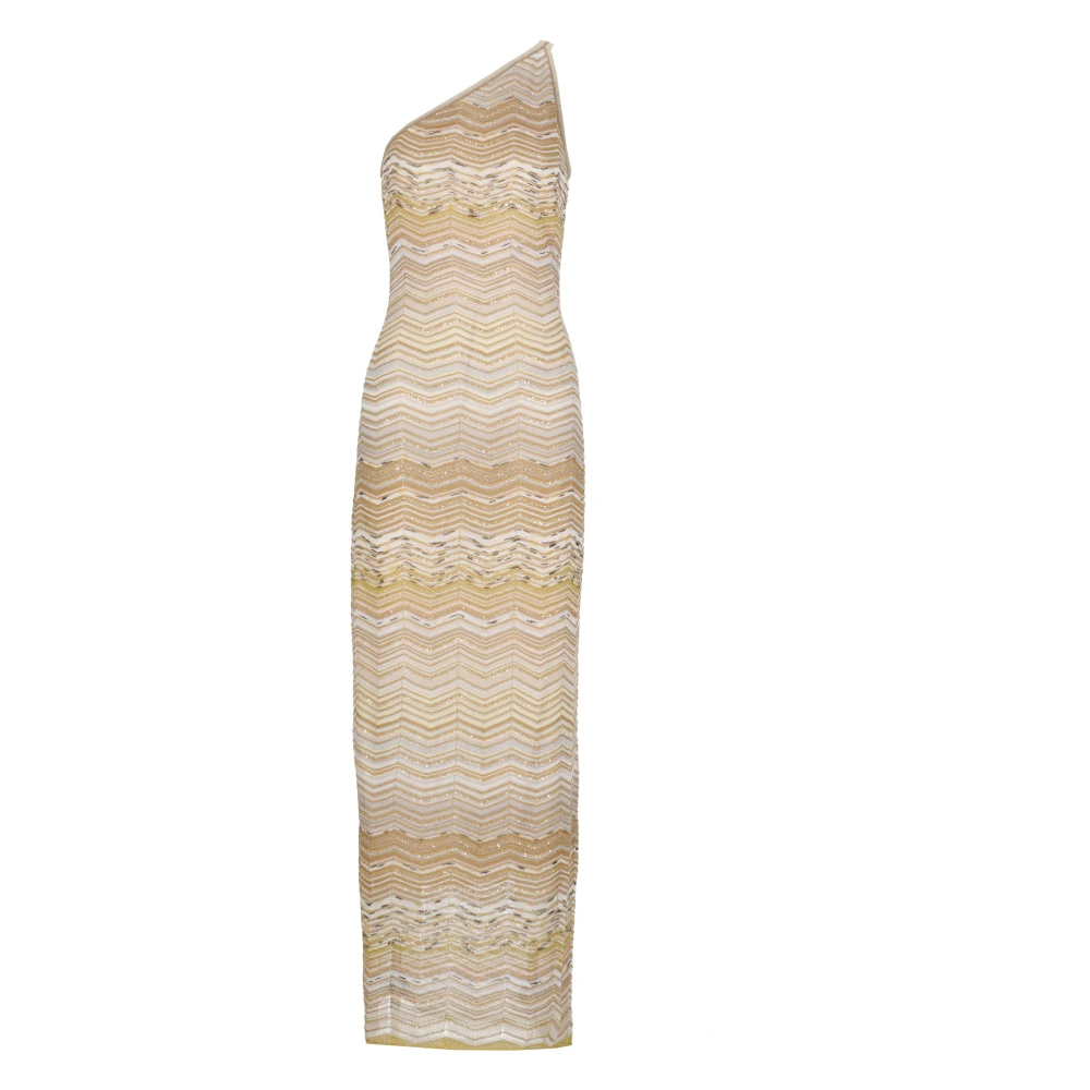 Missoni Damen Gelb - One-Shoulder Maxi-Kleid - Dresses - Xs